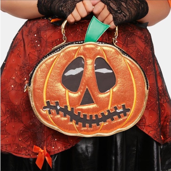 NWT Irregular pumpkin LED bag last one - Picture 2 of 10